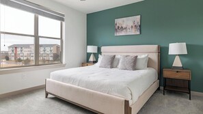 1 bedroom, desk, iron/ironing board, WiFi