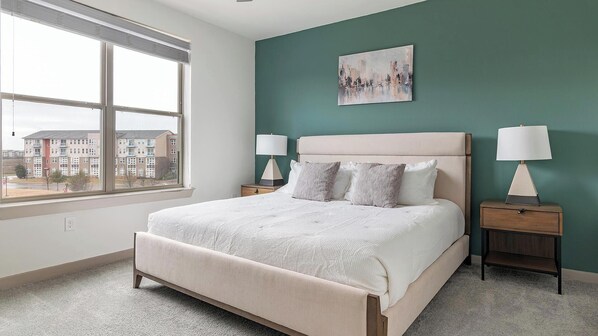 1 bedroom, desk, iron/ironing board, WiFi