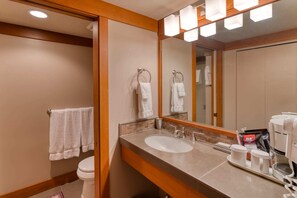 Hair dryer, towels