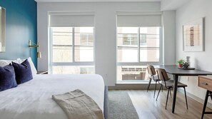 1 bedroom, desk, iron/ironing board, WiFi