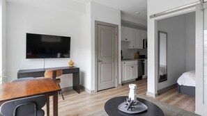 1 Schlafzimmer, Schreibtisch, Bügeleisen/Bügelbrett, WLAN