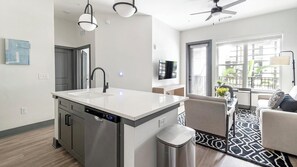 Interior - Landing | Stylish 1BD, Rooftop Lounge, Pool (Jacksonville)