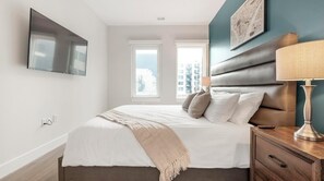 1 Schlafzimmer, Schreibtisch, Bügeleisen/Bügelbrett, WLAN