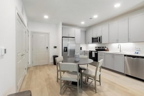 Fridge, dining tables - Landing | Stunning 1BD, Gym, Yoga Studio (Santa Rosa Beach)