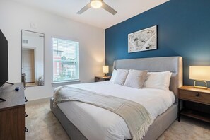 1 Schlafzimmer, Schreibtisch, Bügeleisen/Bügelbrett, WLAN