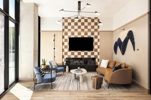 Smart TV - Landing | Chic 1BD, Rooftop Lounge, Gym (Denver)