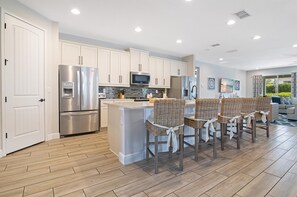 Private kitchen - 9BR Family Villa • Oversized Pool • Near Disney (Kissimmee)