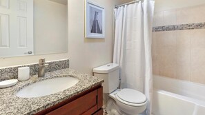 Bathroom - Landing | Chic 1BD, Gym, Pool (Greenbelt)