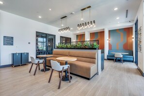 Dining - Landing | Modern 1BD, Pool, Courtyard (Denton)