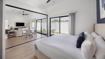 1 bedroom, desk, iron/ironing board, WiFi