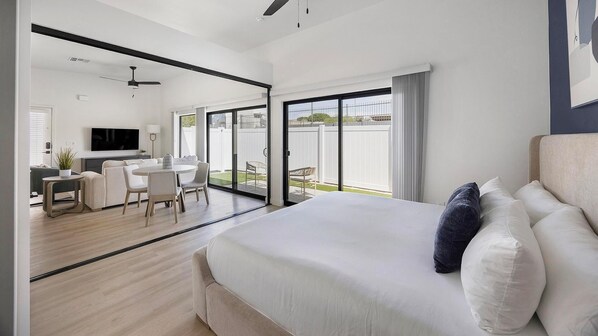 1 bedroom, desk, iron/ironing board, WiFi