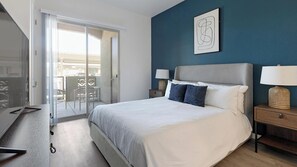 2 makuuhuonetta, työpöytä, silitysrauta/-lauta, Wi-Fi