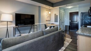 Smart TV - Landing | Spectacular Studio, Gym, Rooftop Lounge (Indianapolis)
