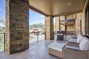 Terrace/patio - Abode at Horizon View | Ski In Ski Out With Beautiful Views (Park City)