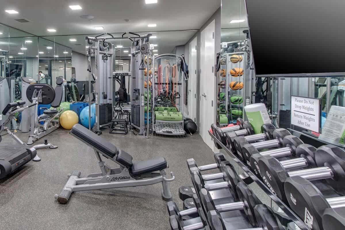 Fitnessbereich