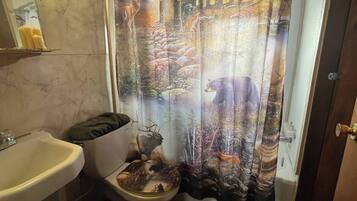 Towels, soap, toilet paper