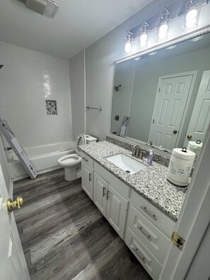 Handdoeken, zeep, toiletpapier