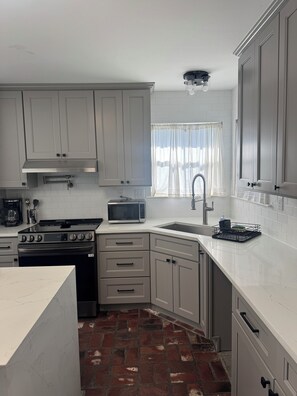 Microwave, oven, stovetop