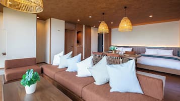 Premium Twin with Open-Air Bath and Sea View, Non Smoking | In-room safe, blackout drapes, free WiFi