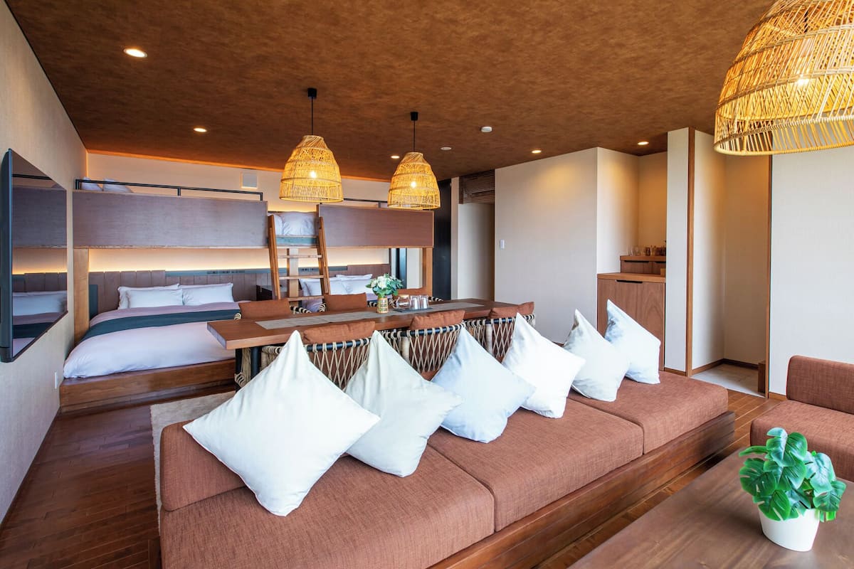 Superior Quadruple Room Sea View, Non Smoking | Down comforters, in-room safe, blackout drapes, WiFi (free)