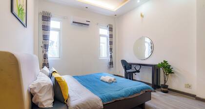 Charming 6-bedroom house-Max16People-1km to Bui Vien-CityCentral HCM