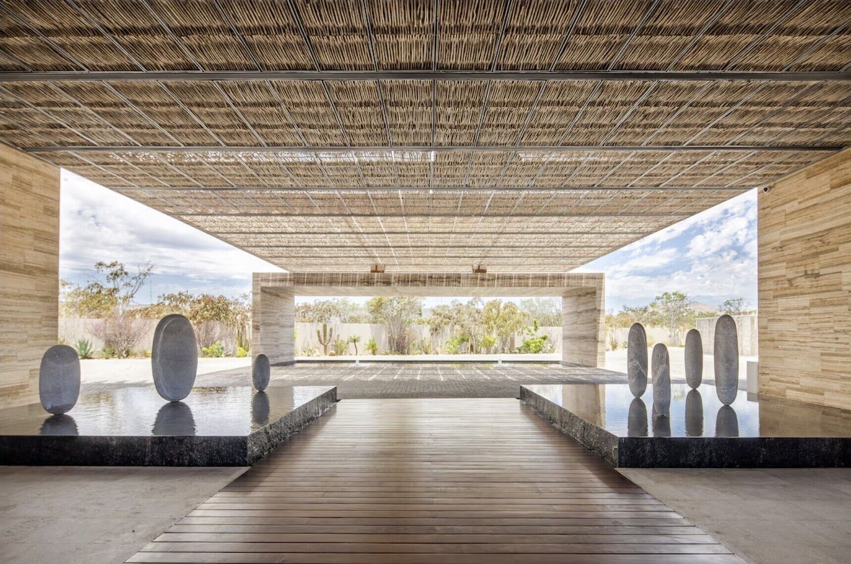 Majoituspaikan sisäänkäynti