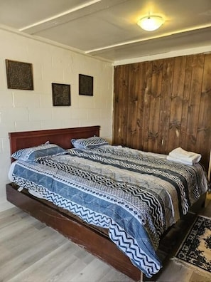 Blackout curtains, iron/ironing board, free WiFi