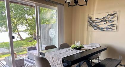 Grass Lake Getaway - Lakefront Duplex Sleeps 8
