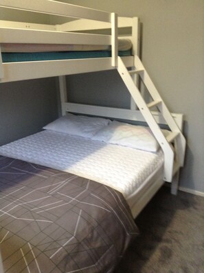 2 bedrooms, iron/ironing board