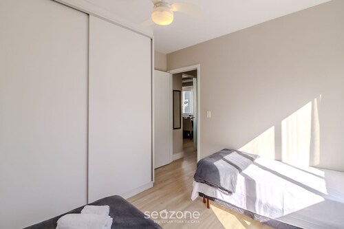 Sea View apt 200m From Beach w/ 2 BR BC Ebc0603