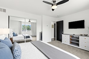 1 chambre, bureau, fer et planche à repasser, Wi-Fi gratuit