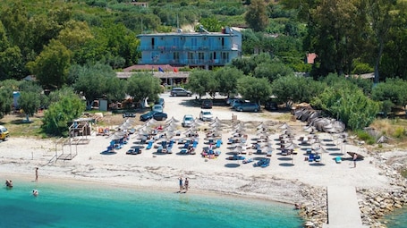 Vistas desde el alojamiento. Hotel Nika Radhime