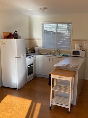 Microwave, oven, stovetop