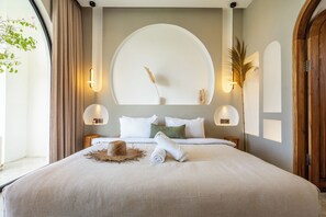 Villa | Een laptopwerkplek, een strijkplank/strijkijzer, babybedden (toeslag)