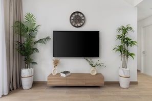 Departamento Deluxe, para no fumadores | Área de sala de estar