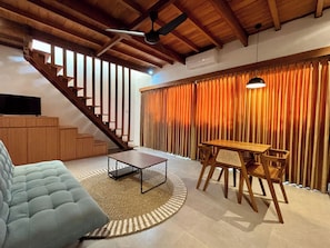 Villa with Rice Field View | Área de estar