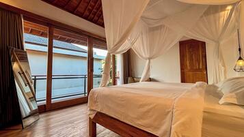 Villa with Pool View | Kostenloses WLAN, Bettwäsche