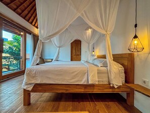 Villa with Pool View | Gratis wifi, beddengoed