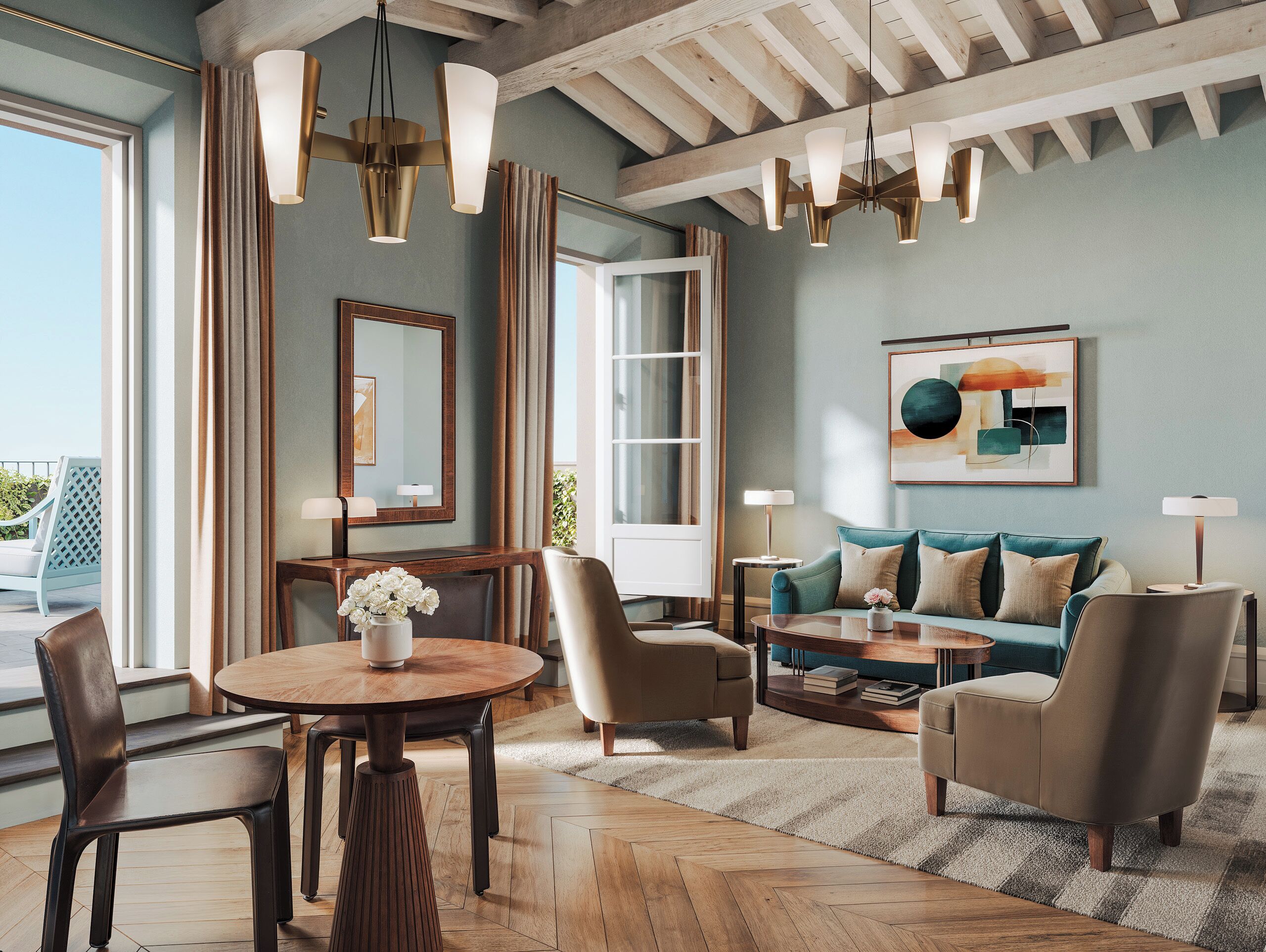 Suite (Atic) | Living area | Smart TV