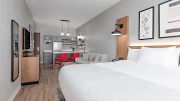 Estúdio, 1 cama King e sofá-cama, para não fumantes