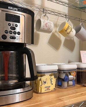 Coffee and/or coffee maker