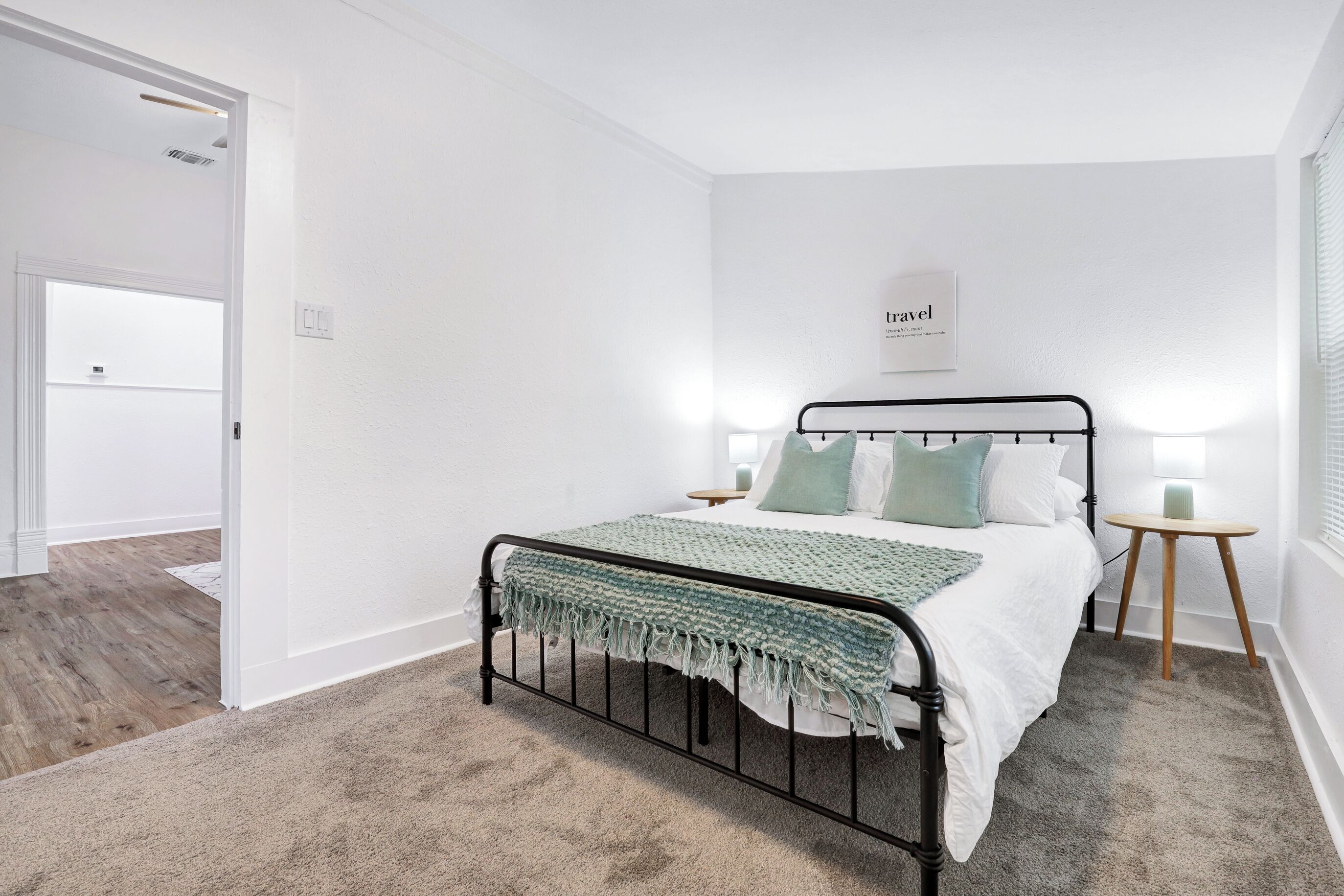 3 bedrooms, desk, travel crib, free WiFi