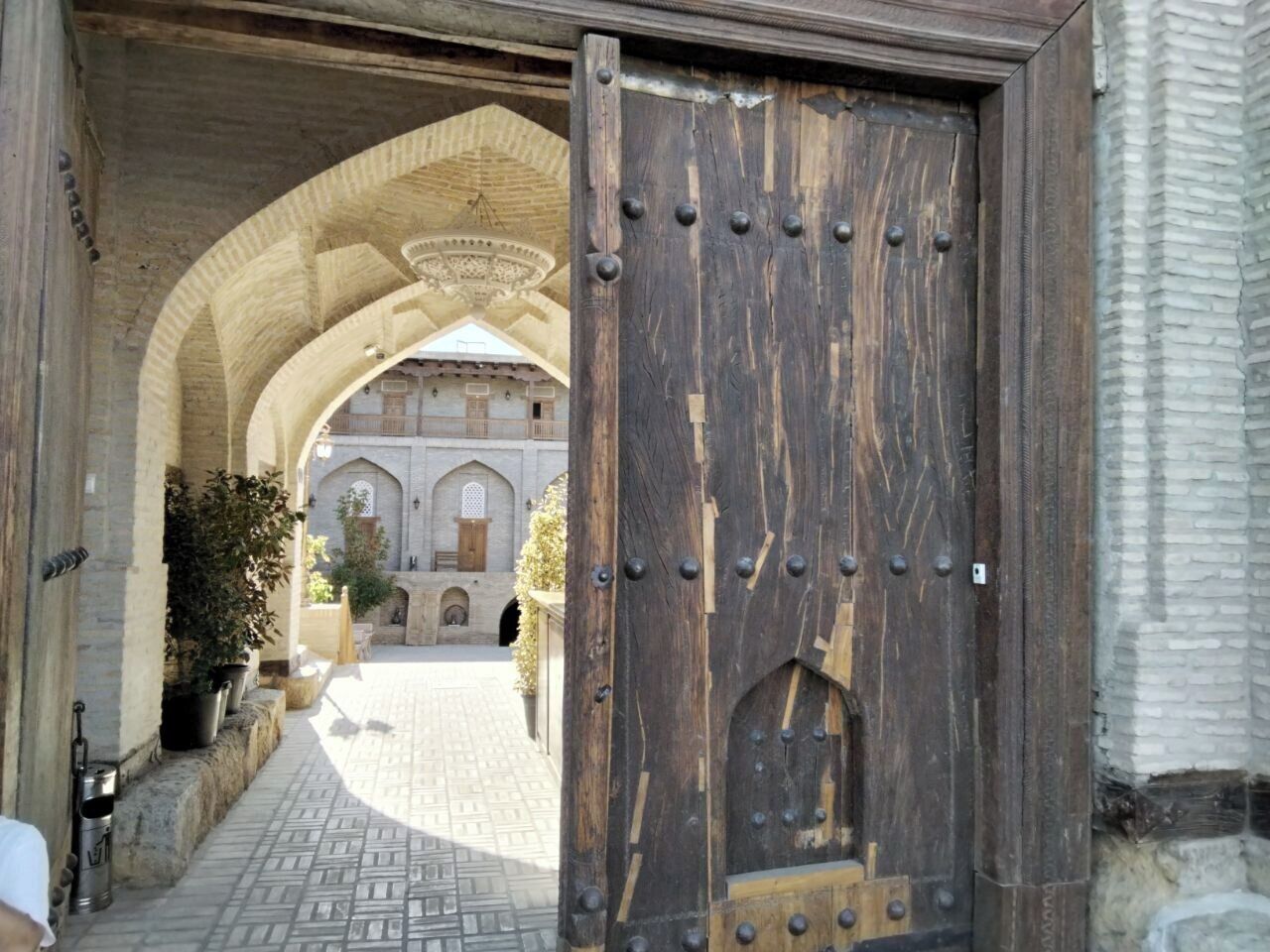 Majoituspaikan julkisivu