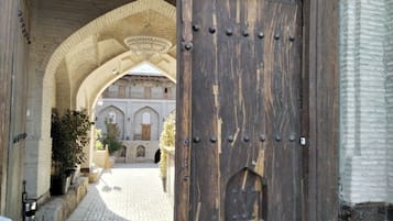 Fassade der Unterkunft