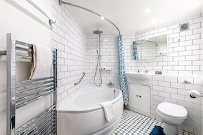 Shower, hair dryer