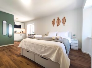 1 makuuhuone, silitysrauta/-lauta, ilmainen Wi-Fi, vuodevaatteet