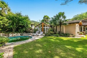 Family Villa, Multiple Bedrooms, Mountainside (Villa Tre Pini) | Pool - Villa Tre Pini (Lugano)