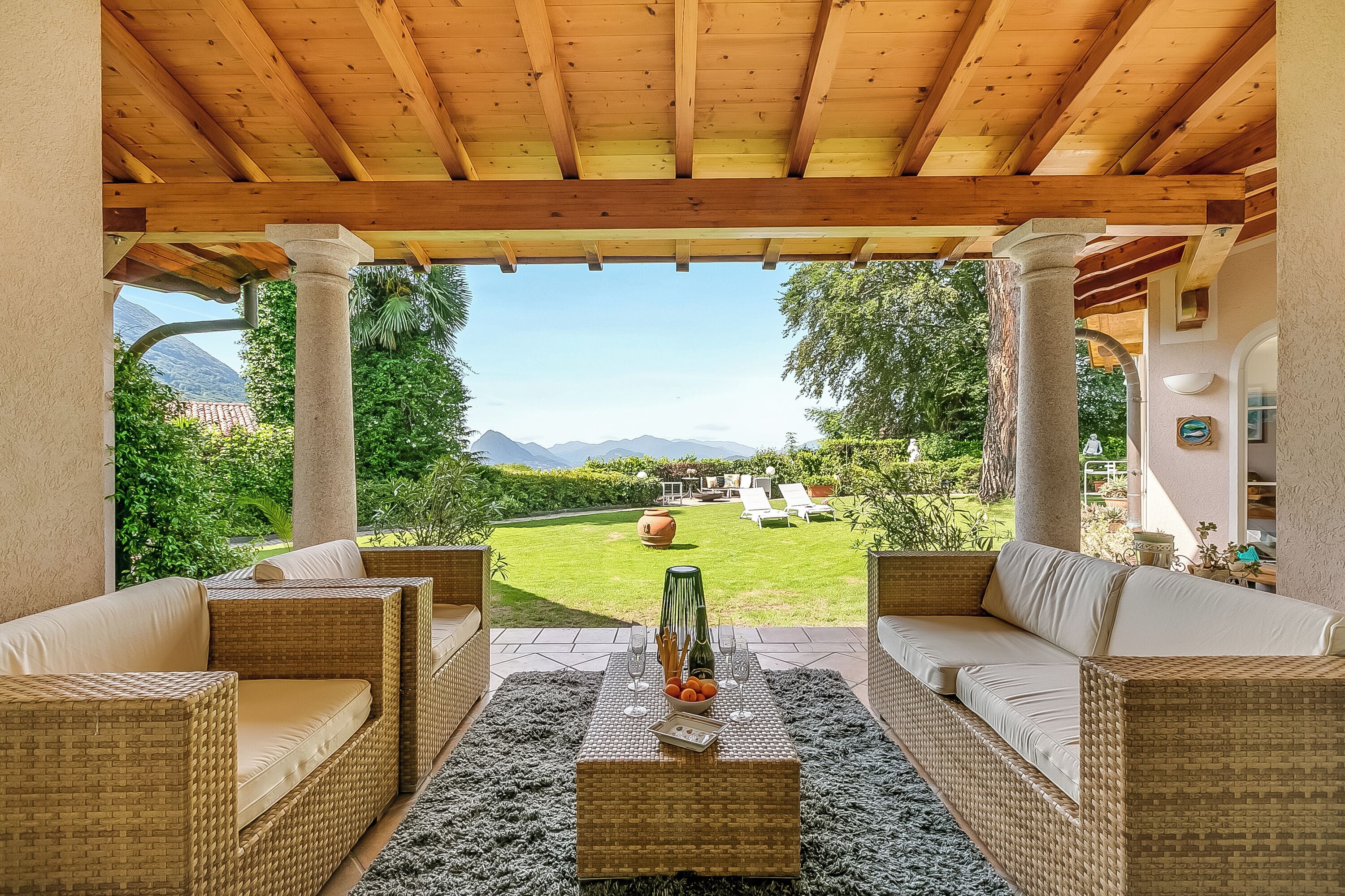 Family Villa, Multiple Bedrooms, Mountainside (Villa Tre Pini) | Terrace/patio