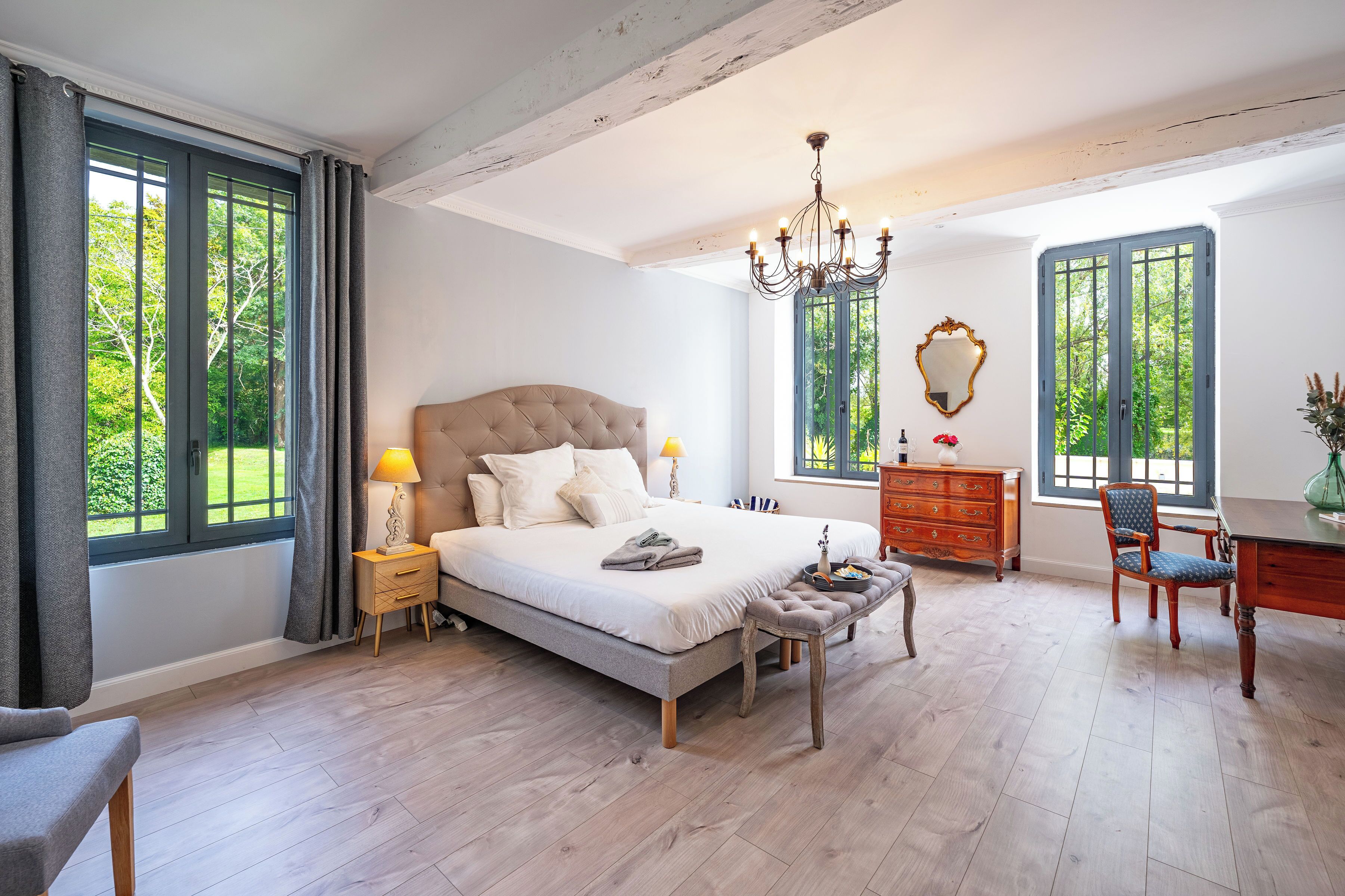 3 chambres, accès Internet, draps fournis