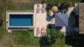 Pool - Gite Les Bons Amis Fronsac 100m2 - 3ch - 6pax - Piscine chauffée - jardin 1300m2 (Fronsac)